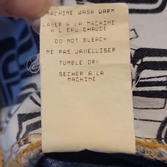 Quicksilver Roxy Vintage 90's Jeans Flared Size 11 Juniors Light Wash Blue - Picture 7 of 12